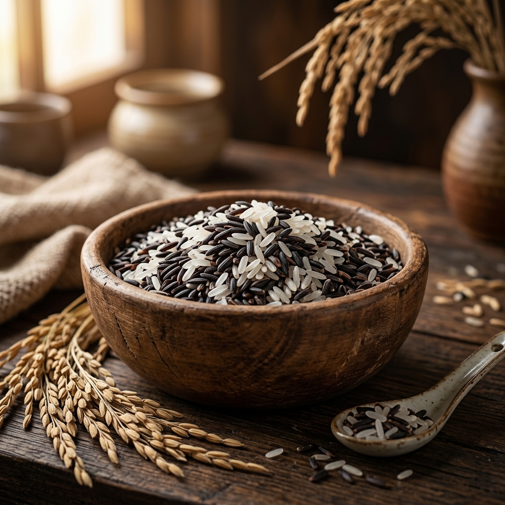 BuddhaAgro Premium Kalanamak Rice - Product Shot